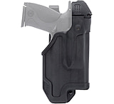 Image of BlackHawk Epoch Level 3 Light Bearing Duty Holsters, Glock 31/Glock 17/Glock 22, Left Hand, Matte, Black, 44E600BK-L
