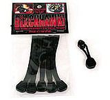 Image of BlackHawk Silent Zipper Pulls Black (pkg of 10) 98ZP10BK