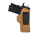 Image of BlackHawk Suede Leather Angle Adjustable ISP Holster for Full Size 9/40 Right Hand 421809BN-R