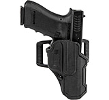 BlackHawk T-Series L2C Compact Holsters, Glock 19/Glock 26/Glock 27, Right Hand, Matte Black, Black, 410701BKR