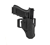 BlackHawk T-Series L2C Compact Holsters, Glock 43/Glock 43X, Right Hand, Matte Black, Black, 410768BKR