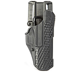 Image of BlackHawk T-series L2D LB Glock 17/19/22/23/31/32/45/47 w/TRL 1/2, Left Hand Box, Basketweave, 44N200BWL