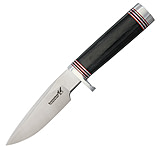 Image of Blackjack Classic Model 124 Black Canvas Fixed Blade Knife