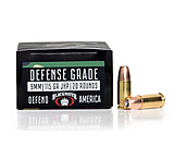 Blackwater Ammunition Defense Grade 9mm 115 Grain Jacketed Hollow Point Brass Cased Pistol Ammunition