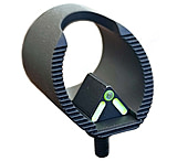 Blitzkrieg Components Benelli/Beretta Chevron Sight Post, Tritium Dot w/ Hood, Luminescent Green, BNCVLGTD3H