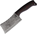 Image of BucknBear Damascus Cleaver Fixed Knife