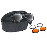 Image of Bobster BugEye II Interchangeable Goggles w/ Black Frame, Foam Seal BA2C31AC