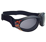 Image of Bobster Cruiser Interchangeable Goggles w/ Flames Black Frame, Bifocal RX Prescription Lenses