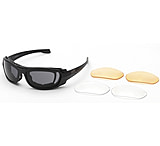 Image of Body Specs BSG-5 Safety Glasses w/ Black Matte Frame &amp; RX Gasket