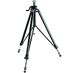 Image of Manfrotto Bogen Black Aluminum Studio Pro Triaut Tripod W/ Auto Leg Release 058B