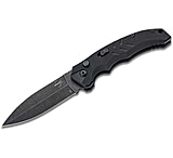 Image of Boker 01BO796 Intention II 3.35&quot; Folding Dagger Plain D2 Steel Blade Black G10