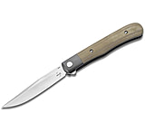 Image of Boker 01BO930 Trapper 3.23" Plain Nitro-V Blade Micarta Handle