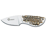 Image of Boker USA Arbolito Corzo Stag Caper 9.5&quot; Knife w/ Leather Sheath