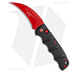 Image of Boker Black Widow Hawkbill Kalashnikov 3.25in Automatic Folding Knife