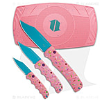 Image of Boker Kalashnikov Dessert Warrior Bowie Automatic Folding Knife Set