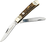 Image of Boker Traditional Series 2.0 Trapper Stag Folding Knife