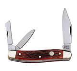 Image of Boker USA Jigged Red Bone Whittler Folding Knife - 6&quot; OAL