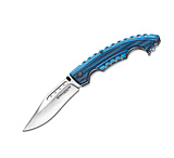Image of Boker USA Magnum Blue Bowie Folding Knife, 3.875in