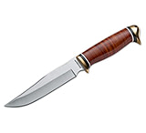 Image of Boker USA Magnum Duck Head 11in Bowie Knife w/ Leather Sheath