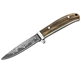 Image of Boker 7in Noblesse Damascus Fixed Blade Knife w/ Sheath