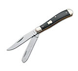 Image of Boker USA Plus Mini Trapper Black Folding Knife - 7&quot; OAL