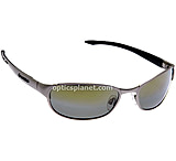 Image of Bolle Titan Polarized Sandstone Lens Sunglasses w/ Matte Gun Frame 3908249063
