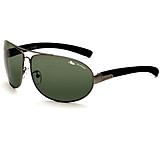 Image of Bolle Troost Sun Glasses , Satin Gun Frame, Polarized Axis Lens