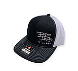 Image of Bonehead Tackle Cap Richardson 112 Black/White CD0BFF41