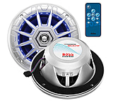 Image of Boss Audio Marine 6.5in 2 Way 200W Speaker w/ Multi Color Illumination and Wireless Remote - Pair