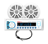 Image of Boss Audio MCK400WB.6 Package w/MR508UABW Bluetooth Stereo