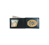 Image of Boston Leather Billfold Wallet Badge Case