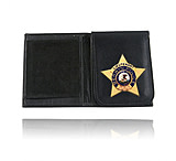 Image of Boston Leather Book Style Badge Case, Flip Out Badge Flap 575-S-4064