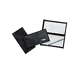 Image of Boston Leather Checkbook Cover Soft Ltrblack