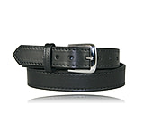 Image of Boston Leather Dress Belt W/ Stitched Edge 1.5inch Wide