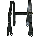 Image of Boston Leather H- Back Leather Suspenders 6 P