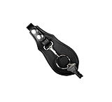 Image of Boston Leather Key Loop W/flap-hg Brass