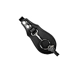 Image of Boston Leather Key Loop W/flap-pl, Nickel