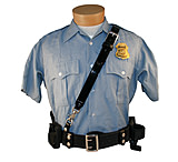 Image of Boston Leather Sam Browne Shoulder Strap w/ D Rings Holster