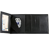 Image of Boston Leather Tri Fold Wallet. Softrecessed