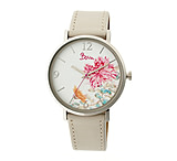 Image of Boum Mademoiselle Floral-Dial Watch