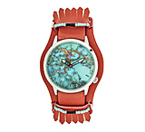 Image of Boum Originaire Leather-Band Watch w/Fringed Sheath