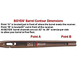 Image of Boyds Hardwood Gunstocks Rifle Stock SS Evolution Marlin XT 17 Clip Feed Any BC