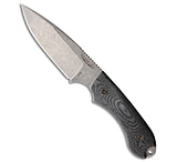 Image of Bradford Knives Bradford Guardian 4.2 Fixed Blade Knife Black Micarta 4.9 Stonewash 7C0BDFDA
