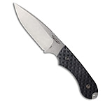 Image of Bradford Knives Bradford Guardian 4.2 Fixed Blade Knife Black Textured Micarta 4.9 Stonewash DD44842D