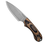 Image of Bradford Knives Bradford Guardian 4 MagnaCut Fixed Blade Knife Black G-10/Brown Wood 4.6 SW 548A6571