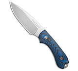Image of Bradford Knives Guardian 3 Fixed Blade Knife 3D Black/Blue G-10 3.5 SW 9F5E8E14