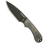 Image of Bradford Knives Guardian 3 Fixed Blade Knife Camo Micarta 3.5 OD Green 64A65ECB