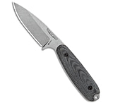 Image of Bradford Knives Guardian3.5 Fixed Blade 3D Black Micarta 3.75 Sabre SW N690 F9AB6A32