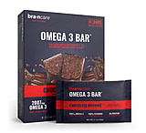 Image of BrainCare Omega 3 BarR - Chocolate Brownie - Box 4 Count BE0AC963