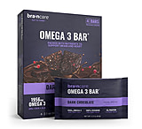 Image of BrainCare Omega 3 BarR - Dark Chocolate - Box 4 Count 94C15F26